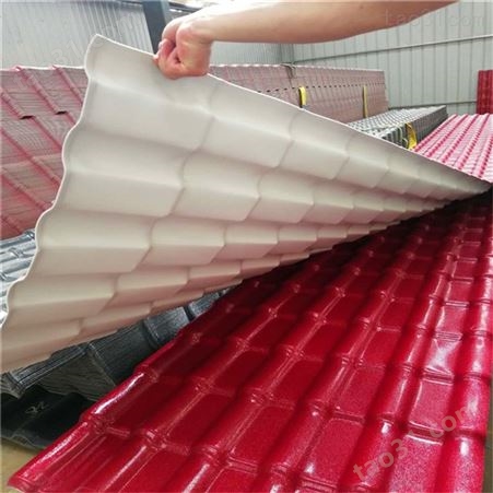 贵州树脂瓦厂家 塑料树脂瓦 安顺建材现货供应