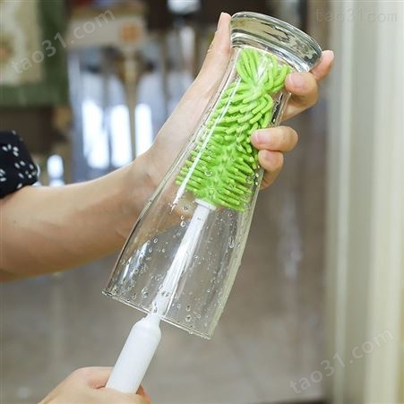 科安KEAN硅胶杯刷 硅胶清洁奶瓶刷360度旋转多功能创意礼品