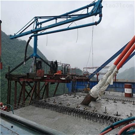南京市江北新区 鸣瑞管业15米手动框架布料机 混凝土布料机15米手动布料机 框架布料机