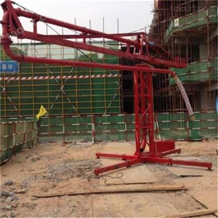南京市江北新区 鸣瑞管业15米手动框架布料机 混凝土布料机15米手动布料机 框架布料机