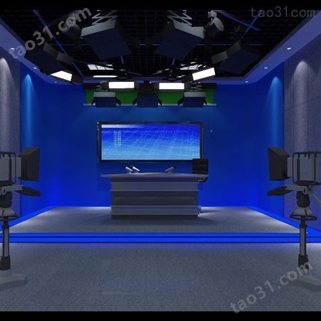 虚拟演播室灯光设计安装