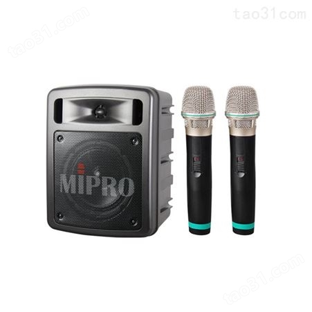 批发咪宝MIPRO无线扩音器MA303DB户外手提移动音箱音响
