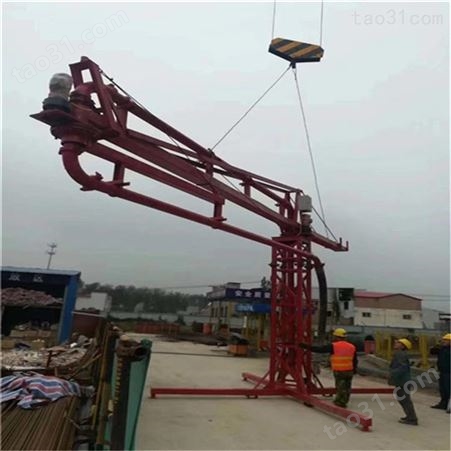 12米 15米 18米混凝土12米电动框架式布料机 鸣瑞管业支持定制 现货供应