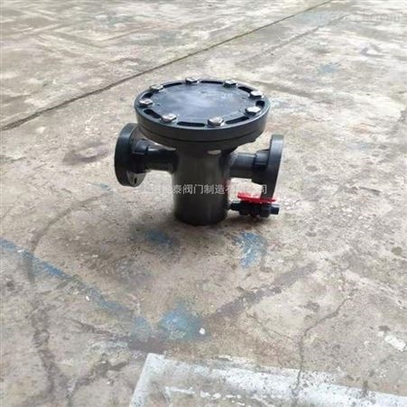 上海民泰 PVC篮式塑料过滤器 防腐耐酸碱 化工管道专用PVC蓝式过滤器