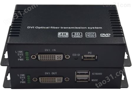 华创视通 HC3700 KVM VGA光端机带USB VGA光端机带PS2 支持音频数据双向 VGA KVM光端机