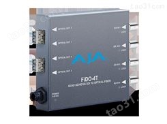 AJAFiDO 光发光收转换器FiDO-4R-ST  4通道光发AJA转换器