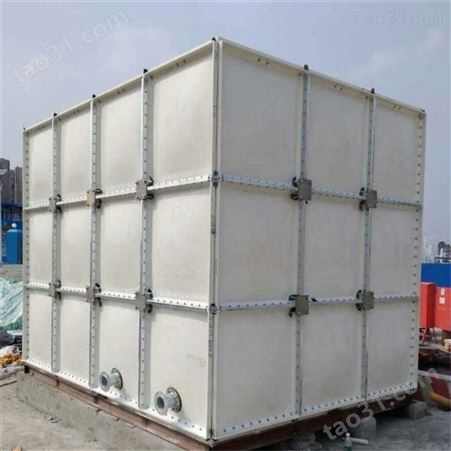 加强型玻璃钢水箱 方形搪瓷水箱 不锈钢水箱生产工厂