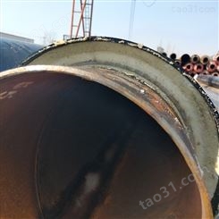 热力聚氨酯保温钢管 聚乙烯外壳聚氨酯保温管 集中供热管道保温