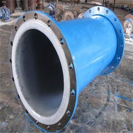 矿用内衬塑钢管生产厂家 法兰连接给水衬塑复合管 北海管道
