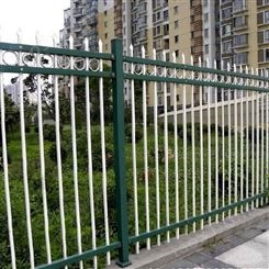 冀林厂家生产 益阳锌钢围栏 双横梁锌钢护栏 锌钢围栏 锌钢护栏型材 品质保障