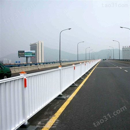   上海 市政围栏 市政公路围栏 防生锈道路护栏 景观道路隔离防护栏