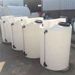 广州微乐环保-桶带电机絮凝剂加药-搅拌桶塑料桶厂家-药剂加药装置-PAM溶药罐