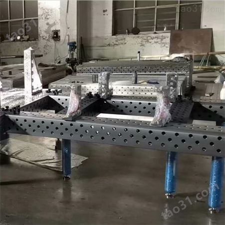 铸铁平台 测量检验平板 铆焊装配平台 铆焊平板厂家
