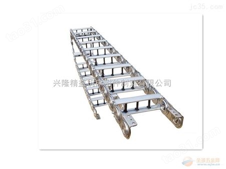 桥式耐酸碱封闭式钢铝拖链