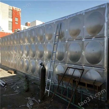 优质方形保温不锈钢水箱 锦洋大型工厂加工生产