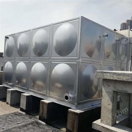 不锈钢消防水箱 箱泵一体化消防设备 贮水设备 现场安装