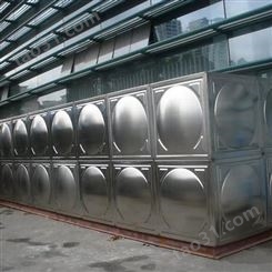 方形304消防不锈钢水箱 白钢蓄水池保温箱 加厚定制