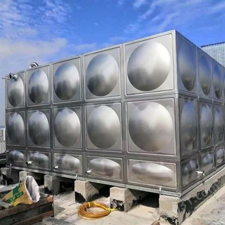 大型不锈钢消防水箱定做 180吨箱泵一体化增压稳压设备