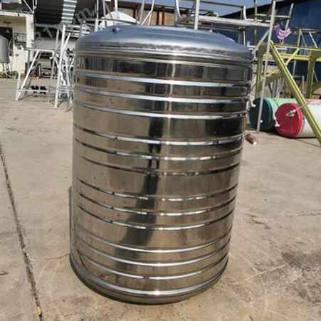 生产不锈钢圆形水箱 304方形储水设备 生活用模压装配式