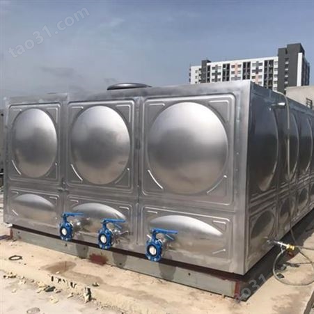 组合式白钢水塔 304不锈钢泵一体化保温水箱 消防供水设备