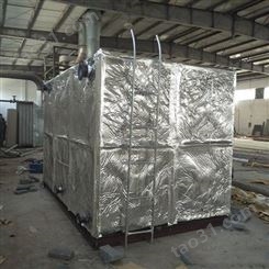 真实厂家可定制304不锈钢消防水塔 保温生活水箱拼装焊接