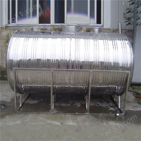 不锈钢水箱圆形 储水保温消防水 厂家供应 可定制 经久耐用