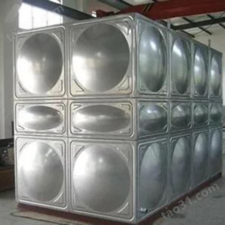 定制生产304不锈钢防腐保温水箱 消防水塔生产厂家 来图定制