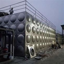 定制不锈钢保温生活水箱 304水塔上门安装 不易生锈漏水