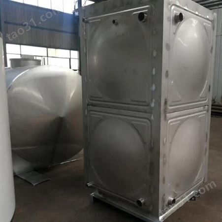 大型不锈钢消防水箱定做 180吨箱泵一体化增压稳压设备
