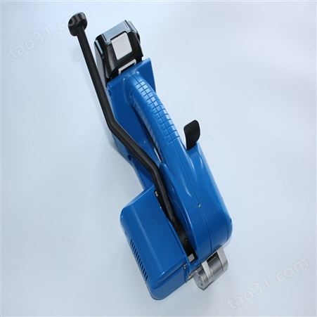 自产－电动塑钢带免扣打包机使用方法－一键式 厚度 0.5--1.5mm