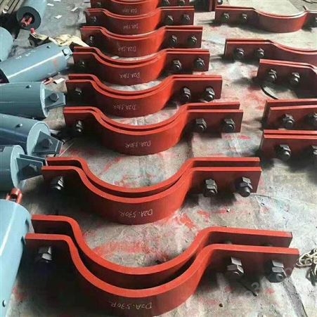 101双孔管夹 双排螺栓管夹A9-1英制管用 润博批量销售