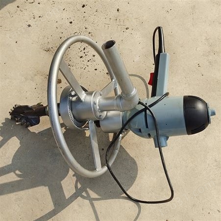 圆盘式水井钻机  手持式电动打井机  生活用水钻井设备