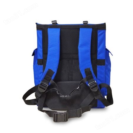 火焰蓝水带背包不锈钢支架式背囊单人携行水带搬运包便携式装载包