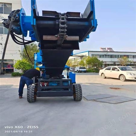 ZWY-60刮板耙渣机 井下矿用挖掘机 上料快 厂家