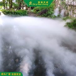 景观雾森喷雾系统别墅 小区人造雾 智易天成