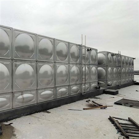 厂家供应 方形承压保温水箱 不锈钢生活水箱 卧式 304不锈钢 可定制