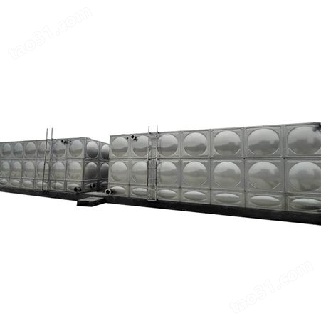 厂家供应 方形承压保温水箱 不锈钢生活水箱 卧式 304不锈钢 可定制