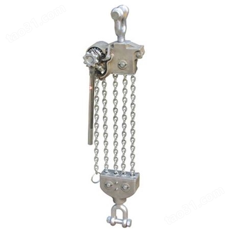 涯宝手板葫芦0.75T铝合金链条紧线器电力拉紧器紧线器手板链条拉线器