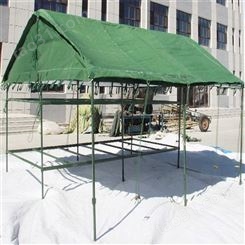 野外救援框架式单帐篷便携撑杆式帐篷防风防雨救灾救援帐篷