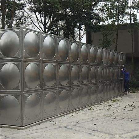 健华不锈钢方形水箱生产厂家