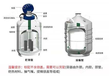 成都金凤贮存型液氮生物容器（大）YDS-47-127