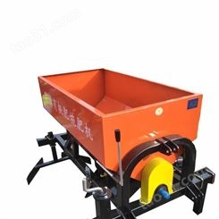 新疆代理果园施肥机 配套小拖拉机有机肥施肥机 颗粒肥撒肥机