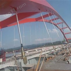 阳江钢结构管道桁架 梅州钢桁架安装 潮州钢结构跨河桥钢栈桥