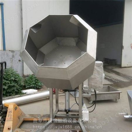 304不锈钢鼓式搅拌机 密封式粉末混合机 50公斤腰鼓混料搅拌机