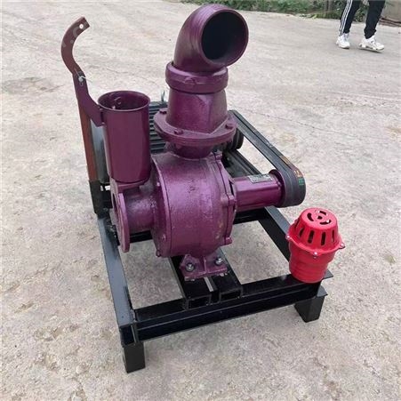 抗旱灌溉柴油机水泵 柴油款3寸高压泵 拖拉机万向节传动抽水泵