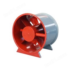 瑞克斯 空调消防排烟风机 轴流式HTF高温双速碳钢材质