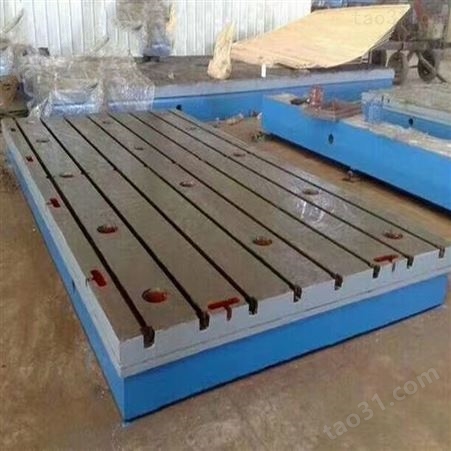 工作台铸铁平板 钳工用铸铁底板 检测刮研基础平板 春天机床