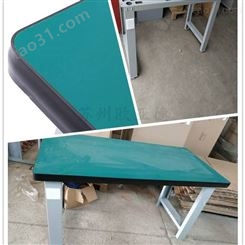欧亚德桌面可防止静电反应的车间工作台 台面上可配工具挂板gzt056
