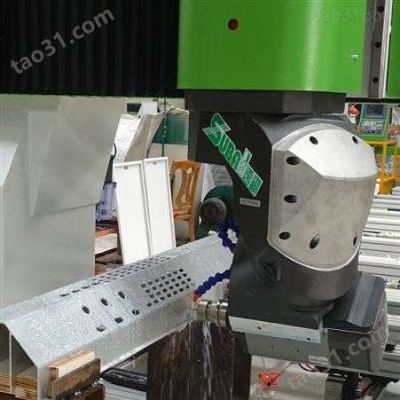 江苏铝型材五轴加工中心 速霸铝幕墙加工设备 工业铝型材数控加工机械 