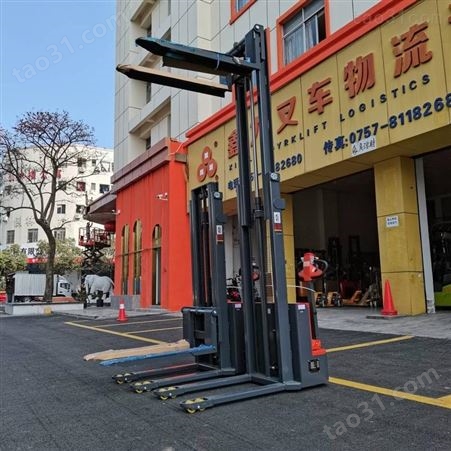 鑫升力机械半电动堆高车 托盘搬运车广东厂家